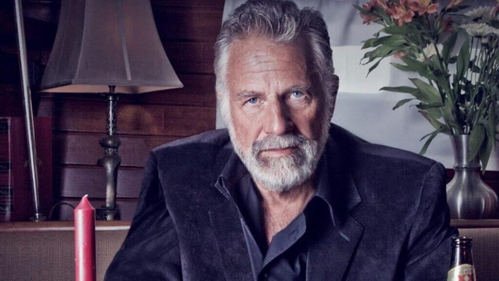 closeup of the actor from the dos equis commerial, male role models