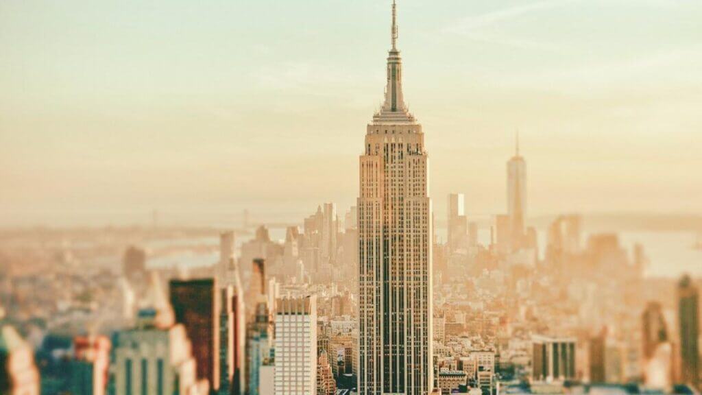 shot of the top half of the empire state building, CatholicPsych in manhattan